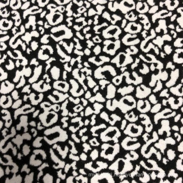 Soft yarn dyed jacquard knitted fabric